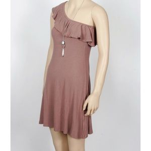 AE Ribbed one shoulder dress